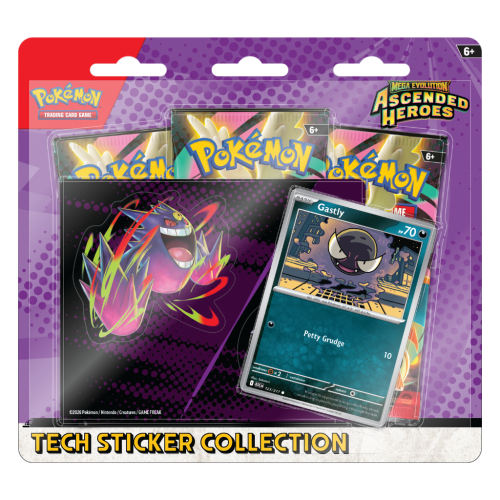 Pokémon TCG – Ascended Heroes – Tech Sticker Collection: Gastly