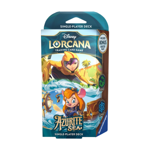 Disney Lorcana TCG Azurite Sea – Starter Deck Emerald & Sapphire