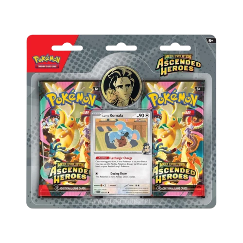 Pokémon TCG – Ascended Heroes – Trainer's 2-pack Blister: Larry's Komala