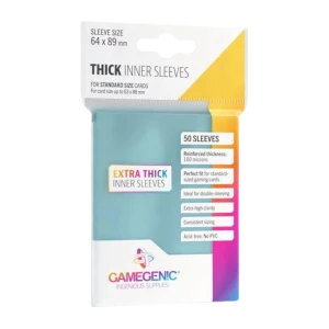 Koszulki Gamegenic: Thick Inner Sleeves (64 x 89 mm), 50 sztuk