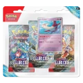 Pokémon TCG - Stellar Crown - blister z 3 boosterami