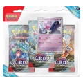 Pokémon TCG - Stellar Crown - blister z 3 boosterami
