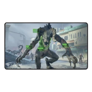 Mata Ultra Pro: Magic the Gathering - Fallout - Black Stitched Playmat - V.A.T.S