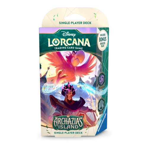 Disney Lorcana TCG - Archazia's Island – Starter Deck Amethyst & Steel