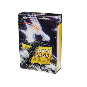 Koszulki Dragon Shield Clear (Japanese size) - 60 sztuk