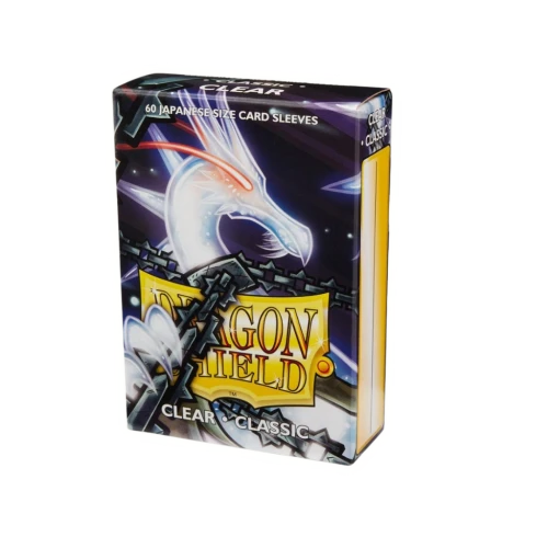 Koszulki Dragon Shield Clear (Japanese size) - 60 sztuk