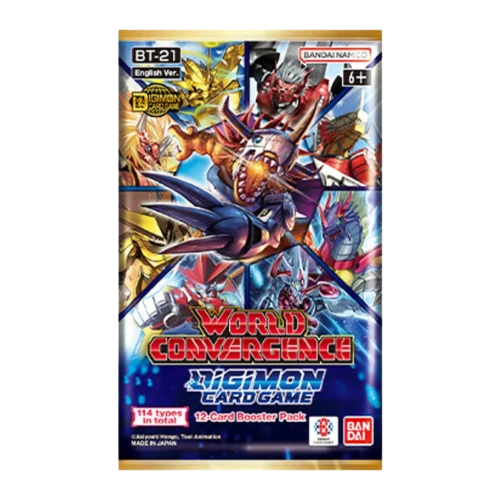 Digimon Card Game – BT-21 World Convergence – Booster