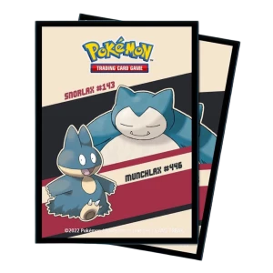 Ultra Pro: Pokémon – Deck Protector Sleeves – Snorlax and Munchlax (65)