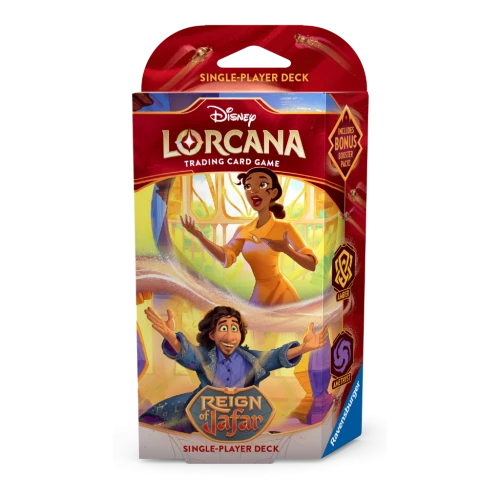 Disney Lorcana TCG Reign of Jafar – Starter Deck Triana i Naveen (Amber & Amethyst)