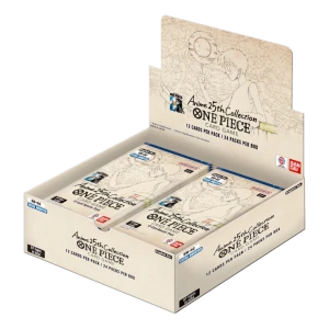 One Piece: The Card Game – EB‑02 – Anime 25th Collection – Booster Box