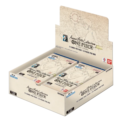 One Piece: The Card Game – EB‑02 – Anime 25th Collection – Booster Box