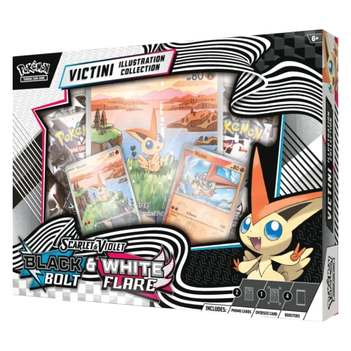 Pokémon TCG – Black Bolt & White Flare – Unova Victini Illustration Collection