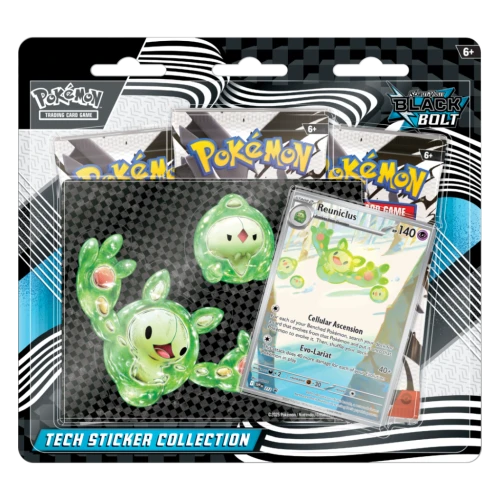 Pokémon TCG – Black Bolt – Tech Sticker – Reuniclus