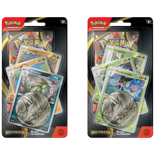 Pokémon TCG – Mega Evolution – Premium Checklane Blister (Tyranitar / Meowscarada)