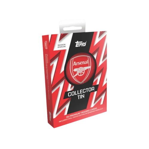 Topps – Soccer – 2025/26 Arsenal FC Collector Tin