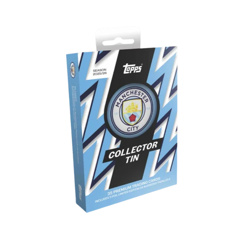 Topps – Soccer – 2025/26 Manchester City Collector Tin