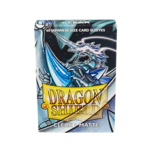 Koszulki Dragon Shield Matte Clear (Japanese size) – 60 sztuk