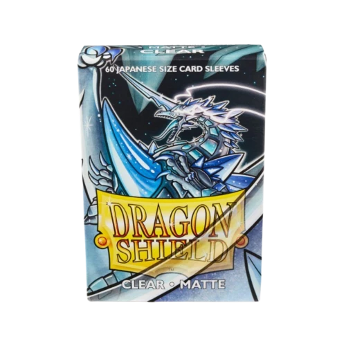 Koszulki Dragon Shield Matte Clear (Japanese size) – 60 sztuk