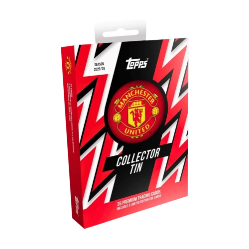 Topps – Soccer – 2025/26 Manchester United Collector Tin