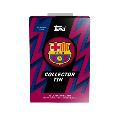 Topps – Soccer – 2025/26 FC Barcelona Collector Tin