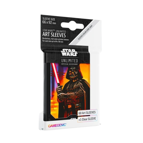 Koszulki Gamegenic: Star Wars Unlimited – Art Sleeves – Darth Vader